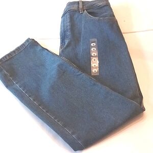 NWOT Men's Wrangler Cowboy Cut Denim Blue Jeans Size 32×40 Women's 6